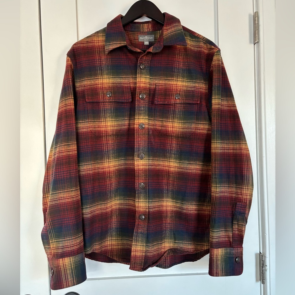 L.L. Bean Men’s Signature 1933 Chamois Cloth Shirt/Jac